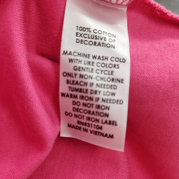 Kim Rogers Pink Open Front Cardigan Sweater Womens Size 1X - Picture 4 of 4